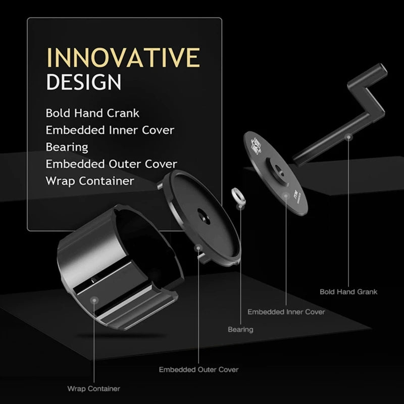 Boxing Wrap Roller, Bandage Roller Handheld Bandage Roller System Lightweight