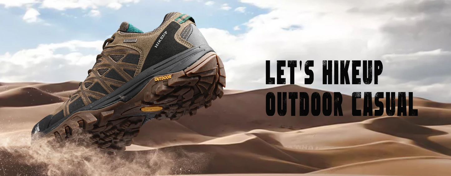 Outdoor Shoes Hiking Men's Sports Casual Mountain Trekking Boots Camping Sneakers for Men Non-slip Wear-resistant