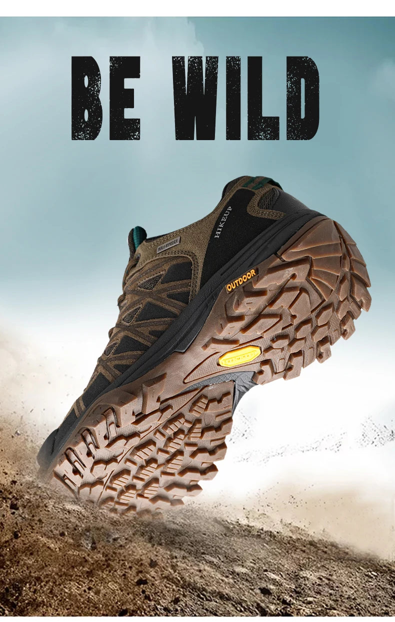 Outdoor Shoes Hiking Men's Sports Casual Mountain Trekking Boots Camping Sneakers for Men Non-slip Wear-resistant