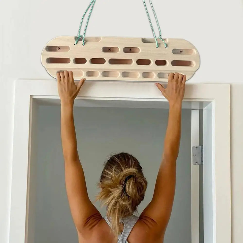 Climbing Fingerboard Strength Rock Board Portable Pull-up rock climbing hangboard Grip Strengthener climber forearm exerciser