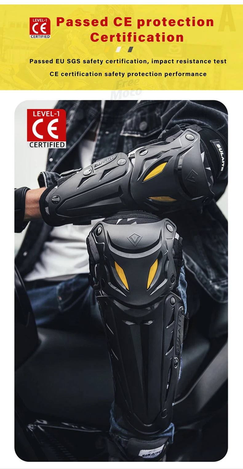 Motocross Knee Pads Moto Protection Riding Elbow Guard Motorcycle Motorbike Off-road Racing MTB Knee Pads