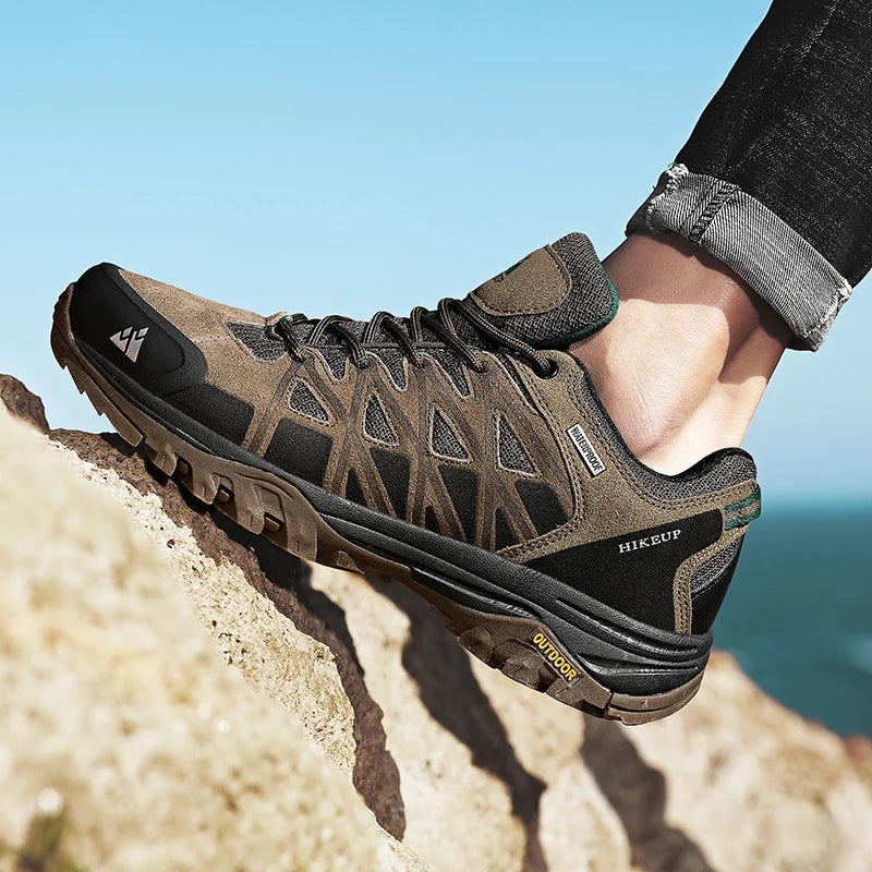 Outdoor Shoes Hiking Men's Sports Casual Mountain Trekking Boots Camping Sneakers for Men Non-slip Wear-resistant