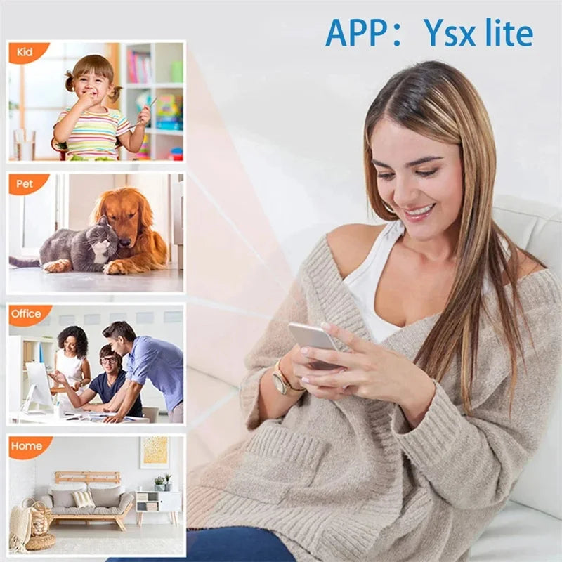 Hot Mini Wifi 1080P Security Camera with Motion Detection for Baby Monitoring and Home Safety Surveillance