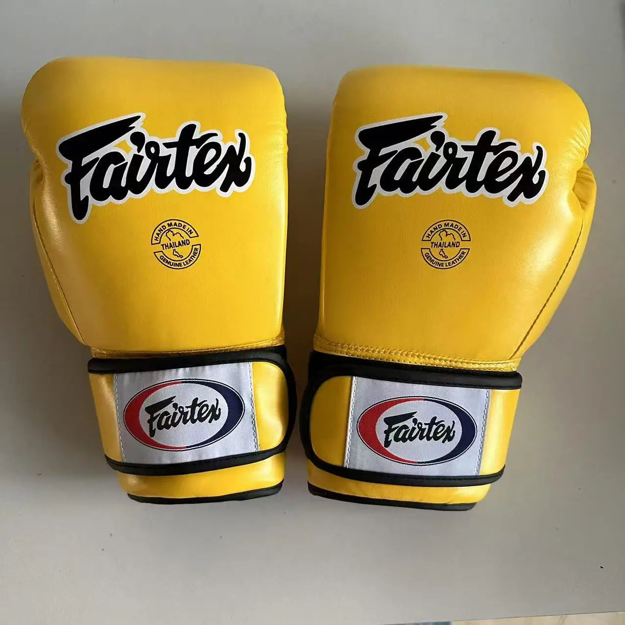 FAIRTEX Boxing Gloves Professional Muay Thai Training Sparring Leather Punching Bag Gloves for Adults Youth