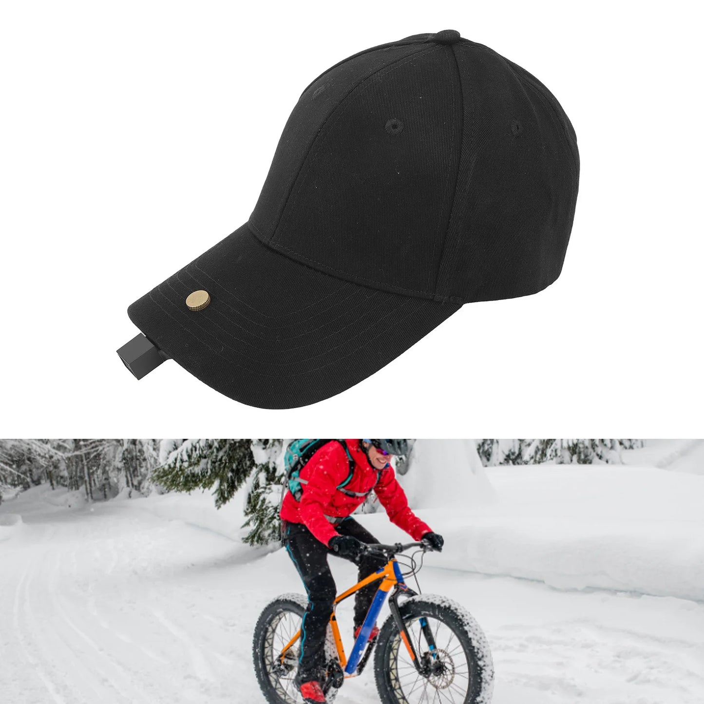 Sports Camera Baseball with 1080P Action Camera USB Sporting Action Camera Baseball Hat