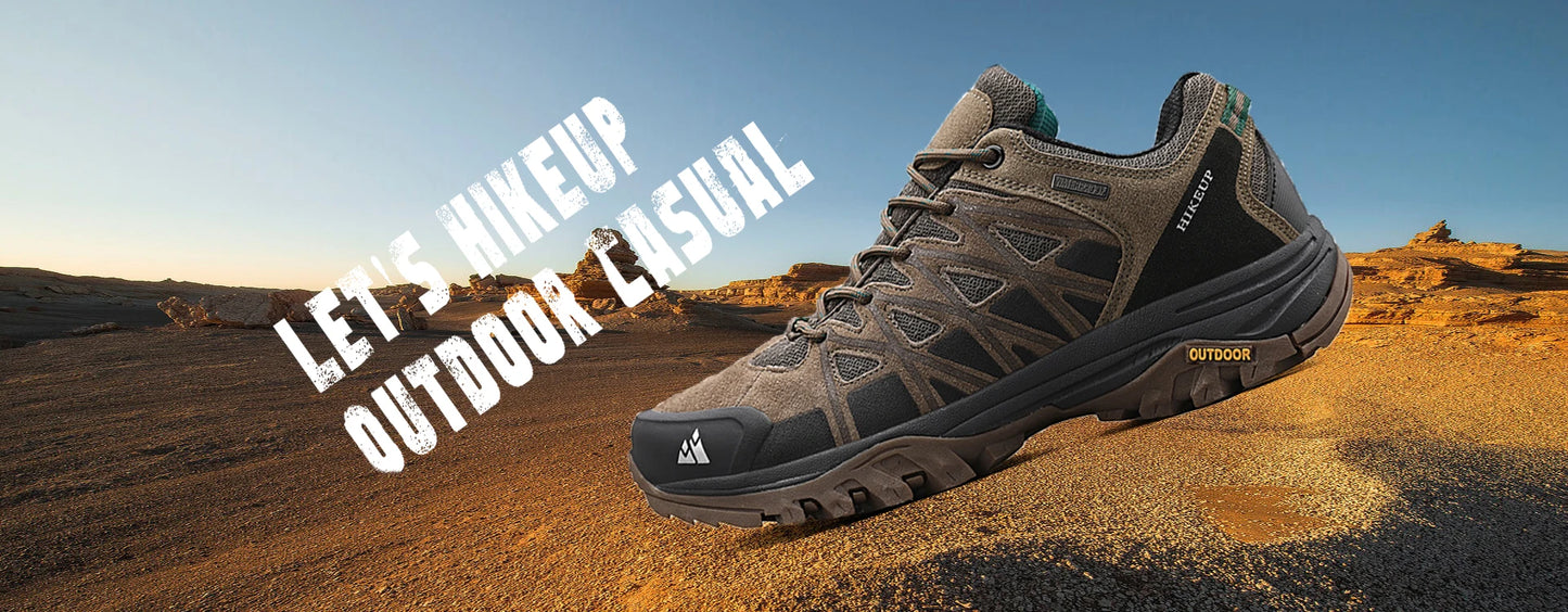 Outdoor Shoes Hiking Men's Sports Casual Mountain Trekking Boots Camping Sneakers for Men Non-slip Wear-resistant