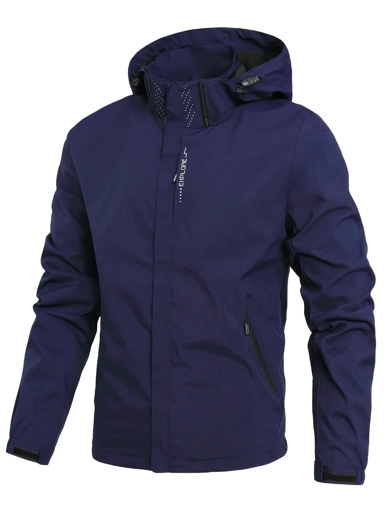 Waterproof Rain Jacket Lightweight Outer Hooded Outdoor Raincoat Hiking Windproof Jacket Climbing Outdoor Jackets