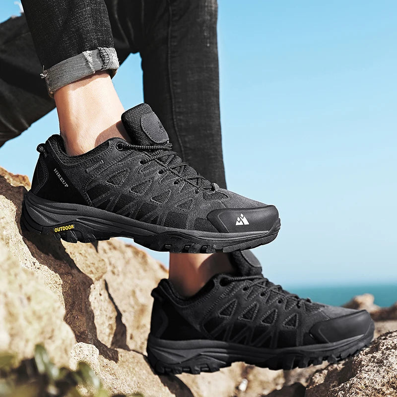 Outdoor Shoes Hiking Men's Sports Casual Mountain Trekking Boots Camping Sneakers for Men Non-slip Wear-resistant