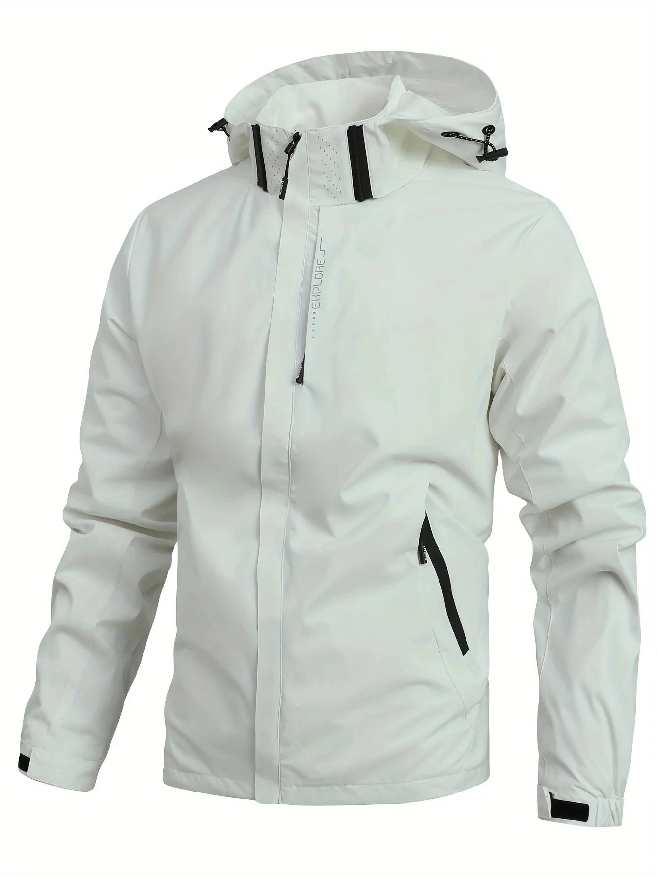 Waterproof Rain Jacket Lightweight Outer Hooded Outdoor Raincoat Hiking Windproof Jacket Climbing Outdoor Jackets