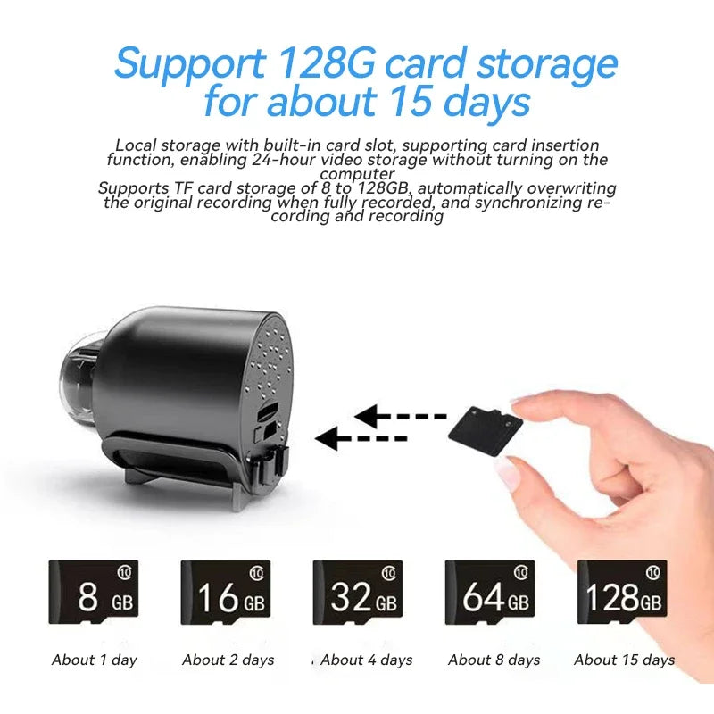 Hot Mini Wifi 1080P Security Camera with Motion Detection for Baby Monitoring and Home Safety Surveillance