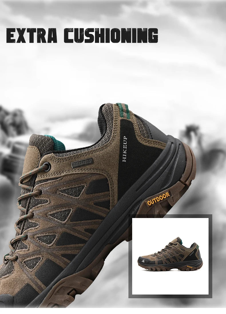 Outdoor Shoes Hiking Men's Sports Casual Mountain Trekking Boots Camping Sneakers for Men Non-slip Wear-resistant