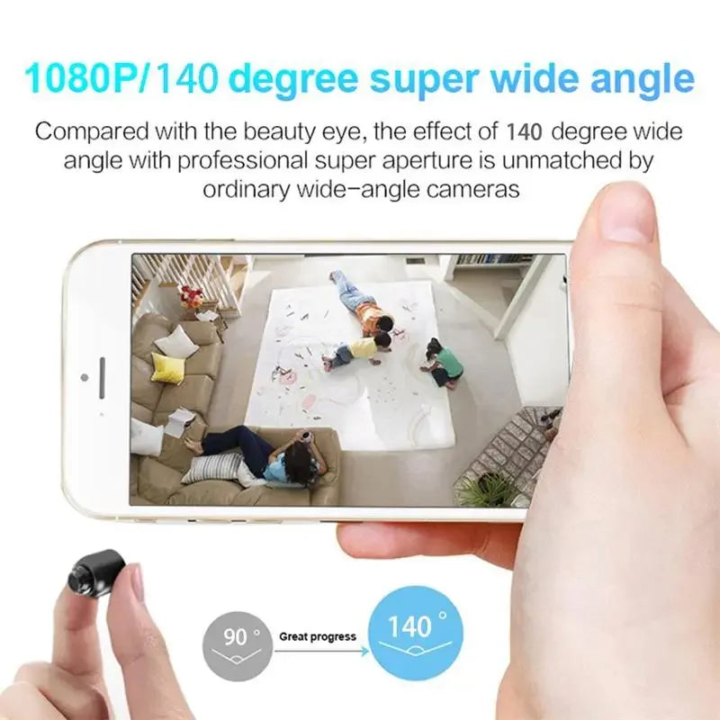 Hot Mini Wifi 1080P Security Camera with Motion Detection for Baby Monitoring and Home Safety Surveillance