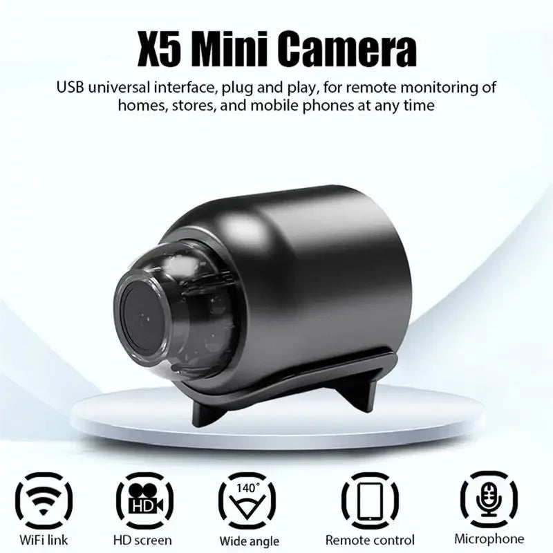 Hot Mini Wifi 1080P Security Camera with Motion Detection for Baby Monitoring and Home Safety Surveillance