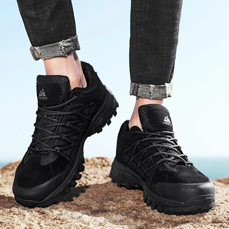 Outdoor Shoes Hiking Men's Sports Casual Mountain Trekking Boots Camping Sneakers for Men Non-slip Wear-resistant