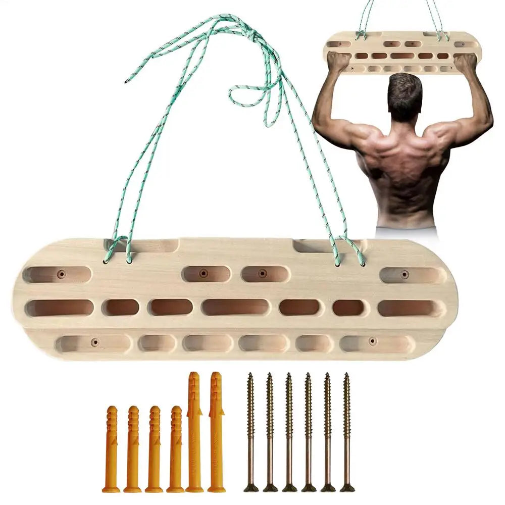 Climbing Fingerboard Strength Rock Board Portable Pull-up rock climbing hangboard Grip Strengthener climber forearm exerciser